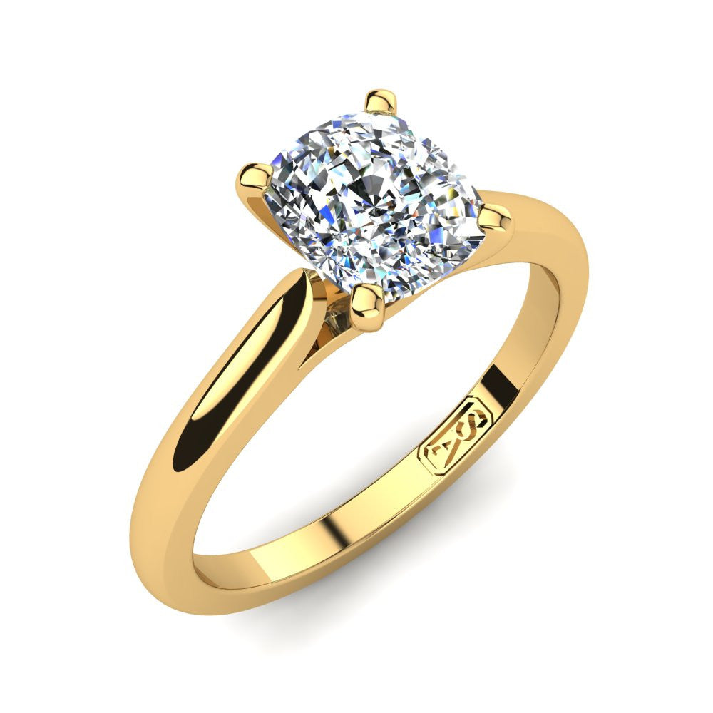 'Katie' Cushion Cut Engagement Ring