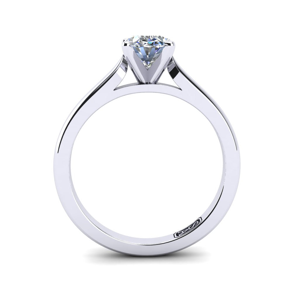 'Katie' Oval Cut Engagement Ring