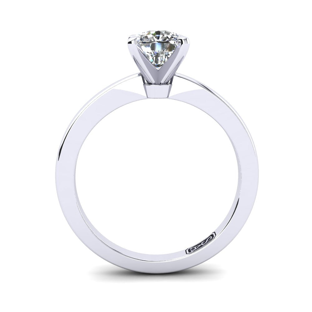 'Grace' Cushion Cut Engagement Ring