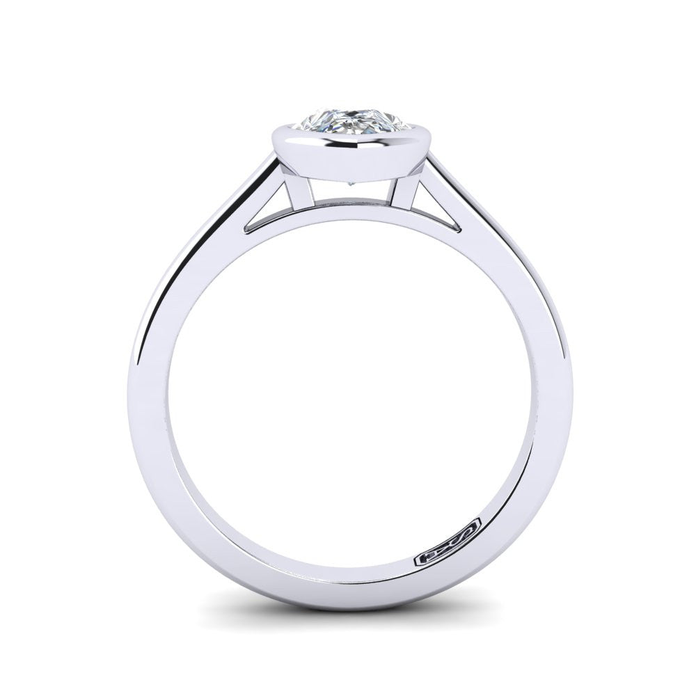 'Abbie' Pear Cut Engagement Ring