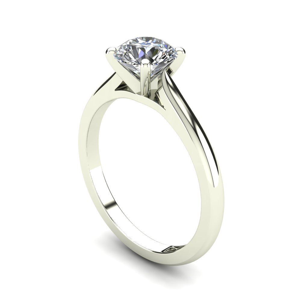 'Katie' Round Brilliant Cut Engagement Ring