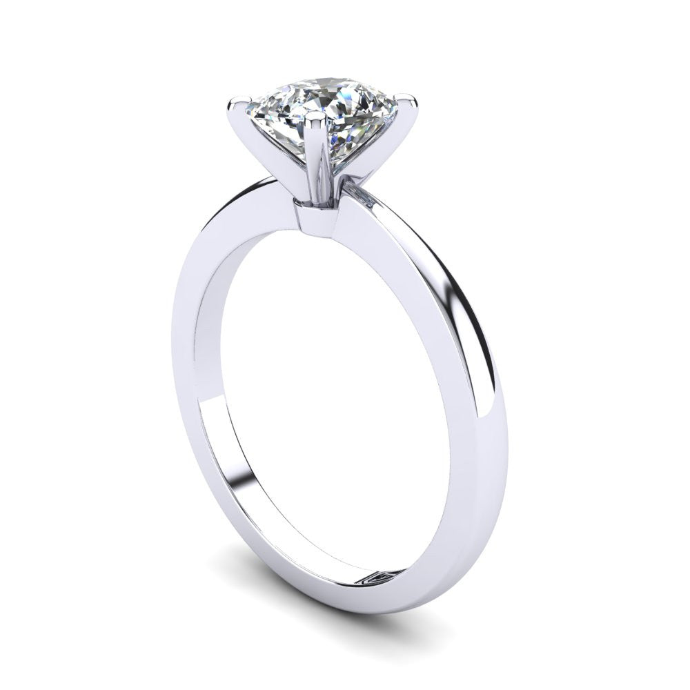 'Grace' Cushion Cut Engagement Ring