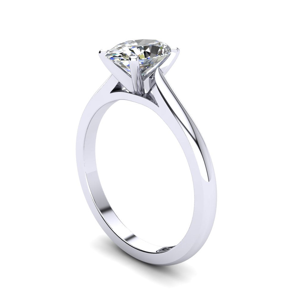 'Katie' Oval Cut Engagement Ring