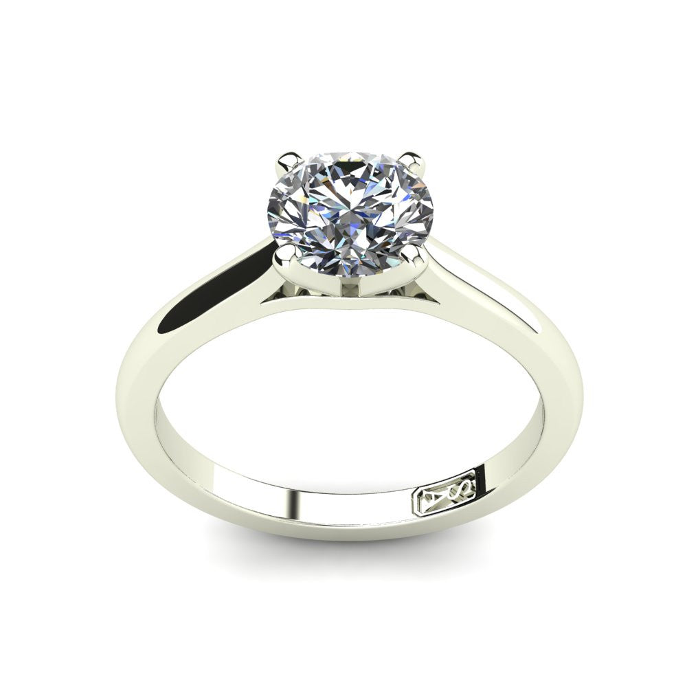 'Katie' Round Brilliant Cut Engagement Ring