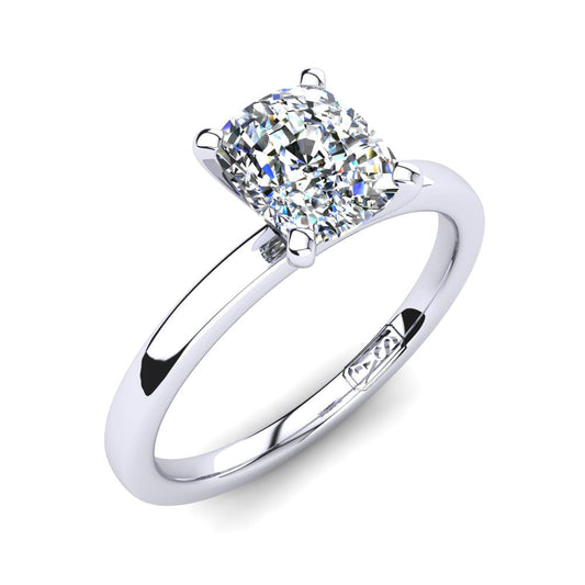 'Fiona' Cushion Cut Engagement Ring